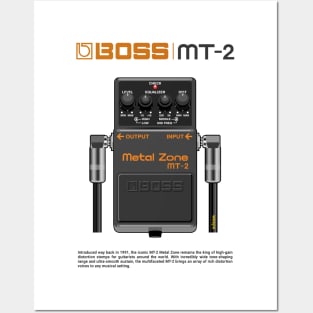 BOSS MT-2 Metal Zone [light] Posters and Art